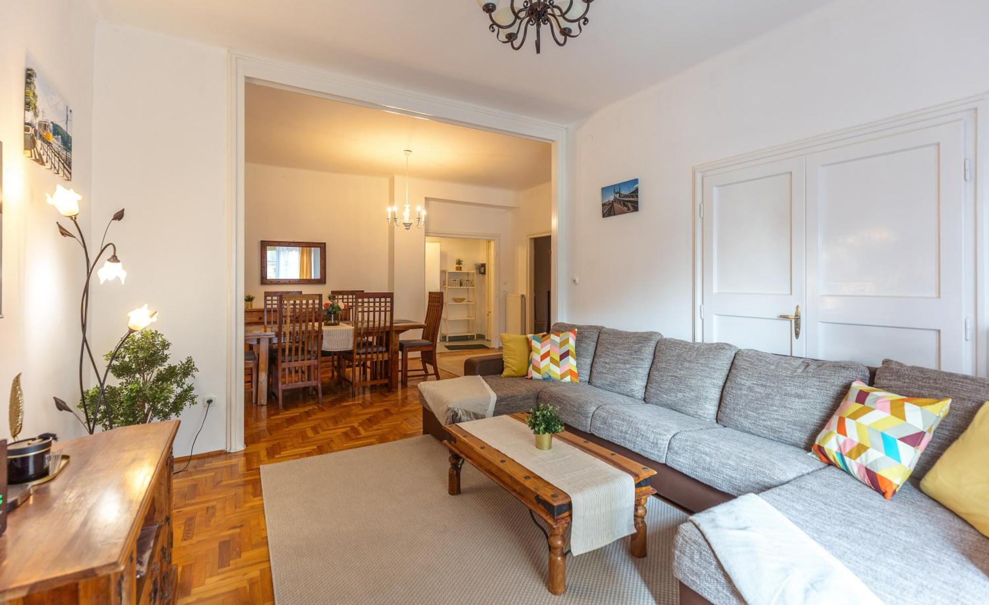 Bright & Spacious Riverside Apartment With Balcony Budapeşte Dış mekan fotoğraf