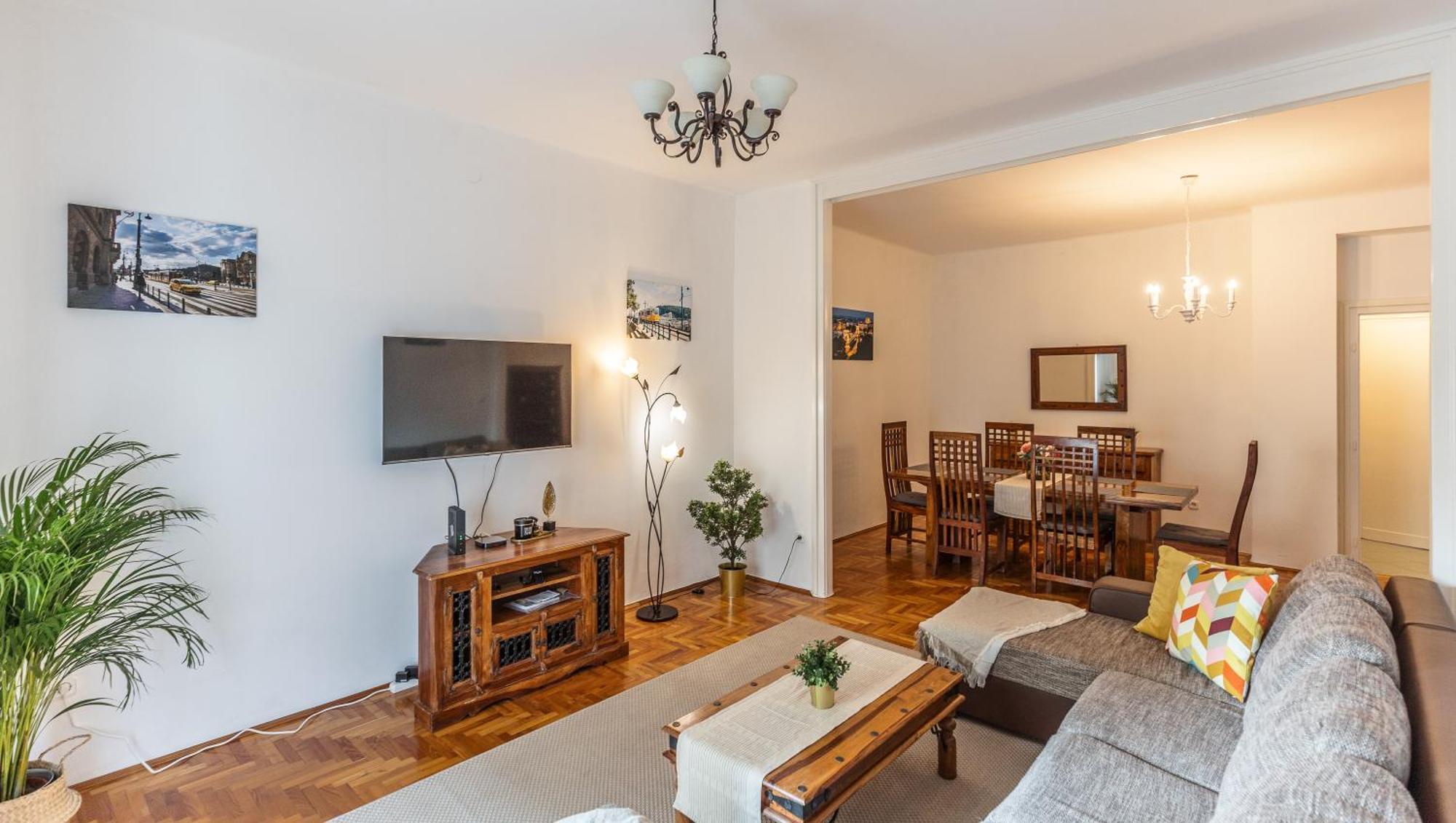 Bright & Spacious Riverside Apartment With Balcony Budapeşte Dış mekan fotoğraf